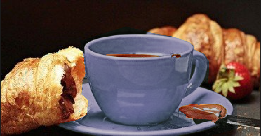 Kirchenvorstand blaue Tasse